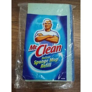 Mr. Clean Deluxe Sponge Mop Refill Scrubber Strip 446385 For 4120 Or 466384 NOS
